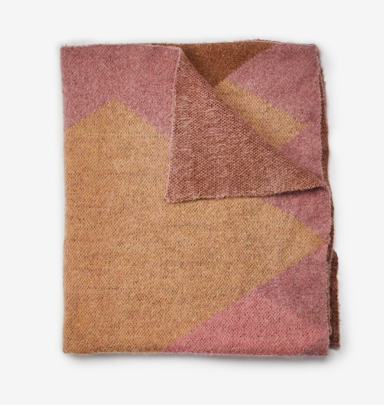 Bonnie & Neil Mohair Throw