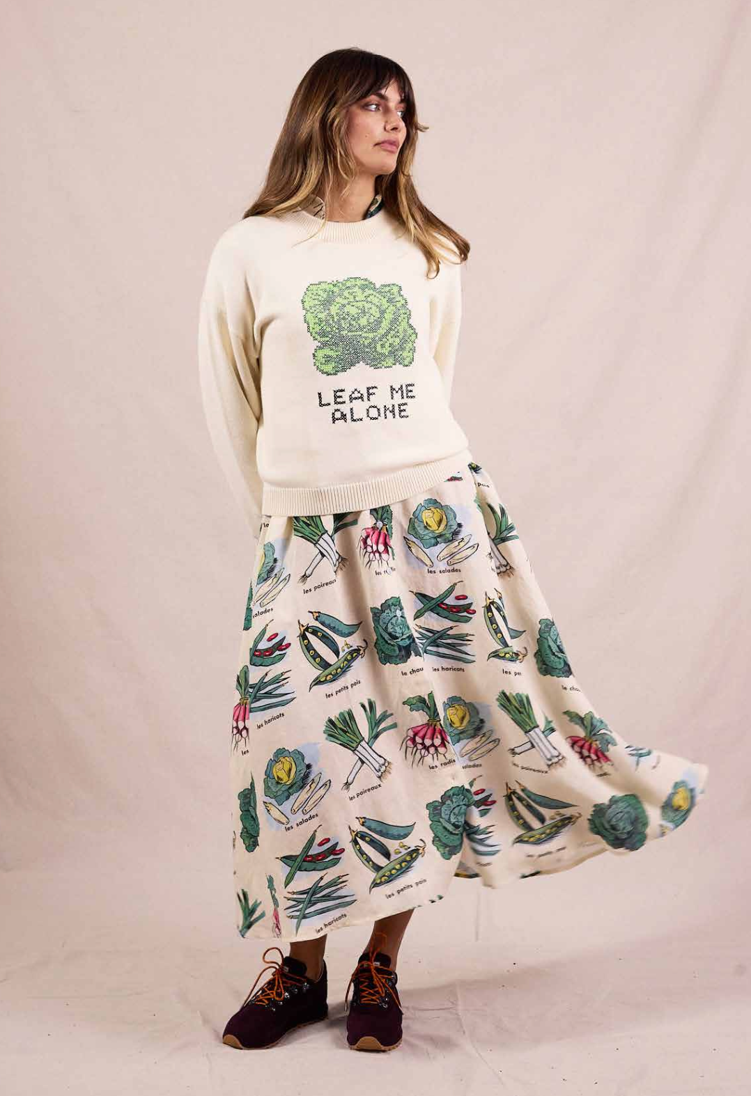 Binny Leaf Me Alone Sweater