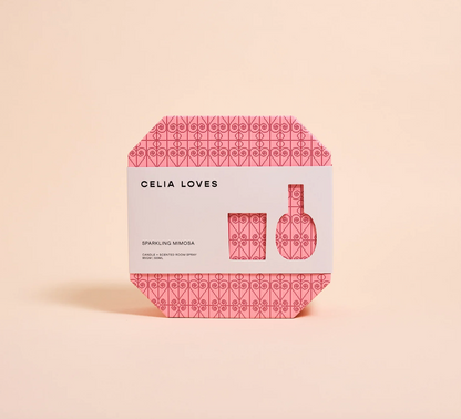 Celia Loves Candle & Room Spray Duo Set