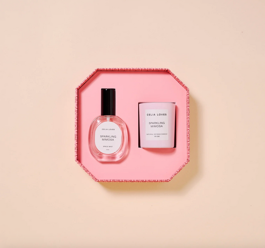 Celia Loves Candle & Room Spray Duo Set
