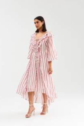 Aston Studio Long Sleeve Bianca Dress WAS $620