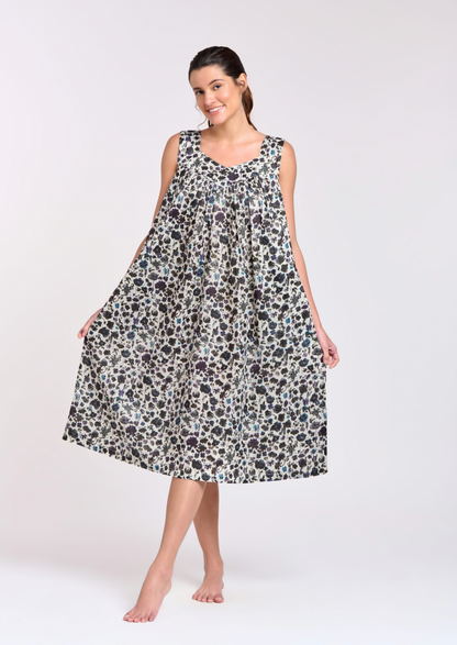 V Neck Midnight Nightie Dress