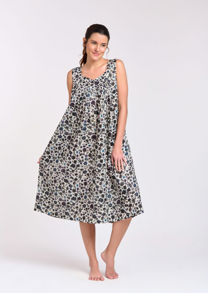 V Neck Midnight Nightie Dress
