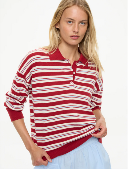 LMND Alto Stripe Polo