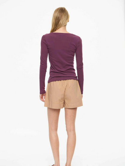 LMND Sunny Ribbed Top
