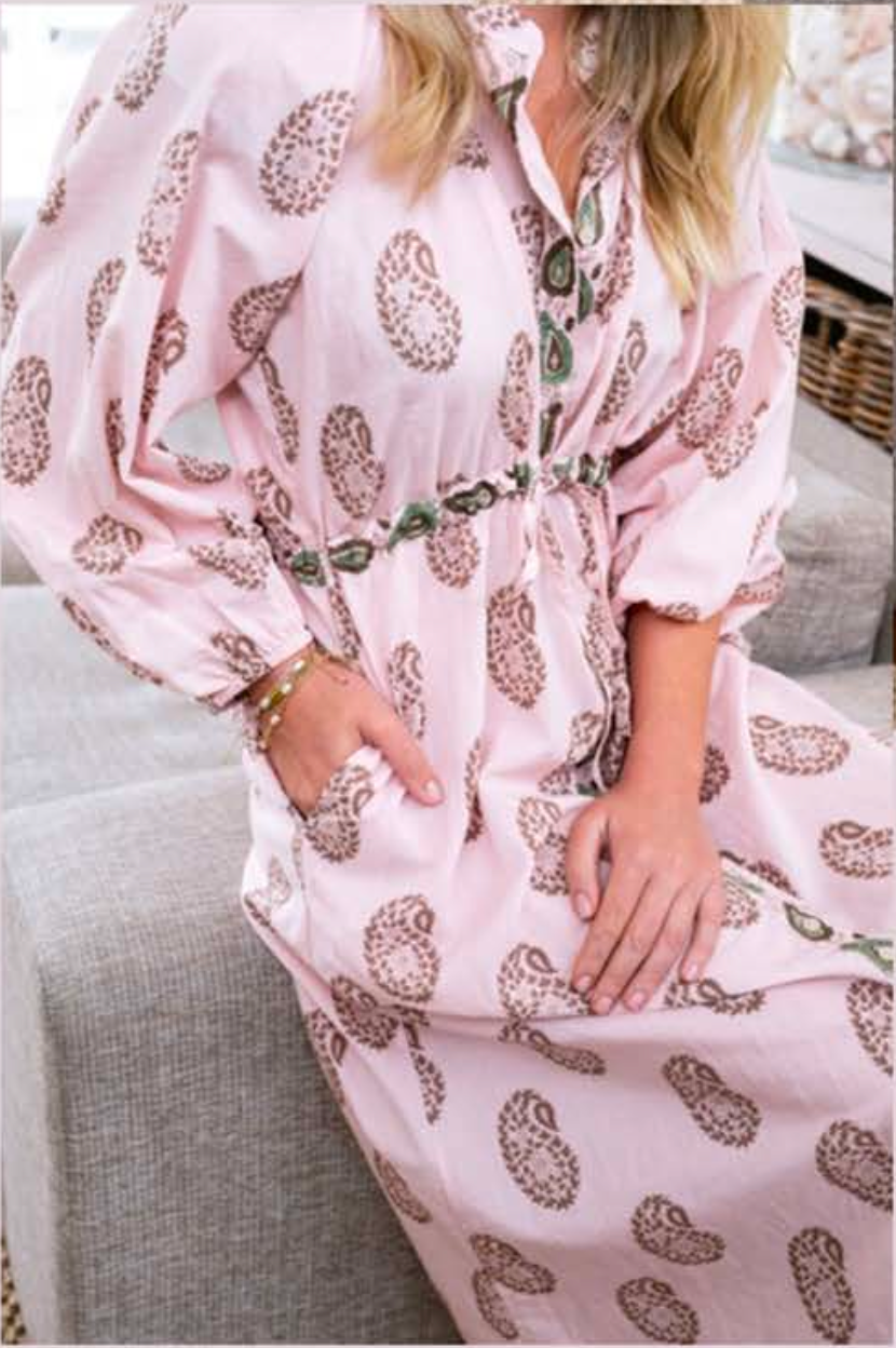 Mandalay Paisley Dress