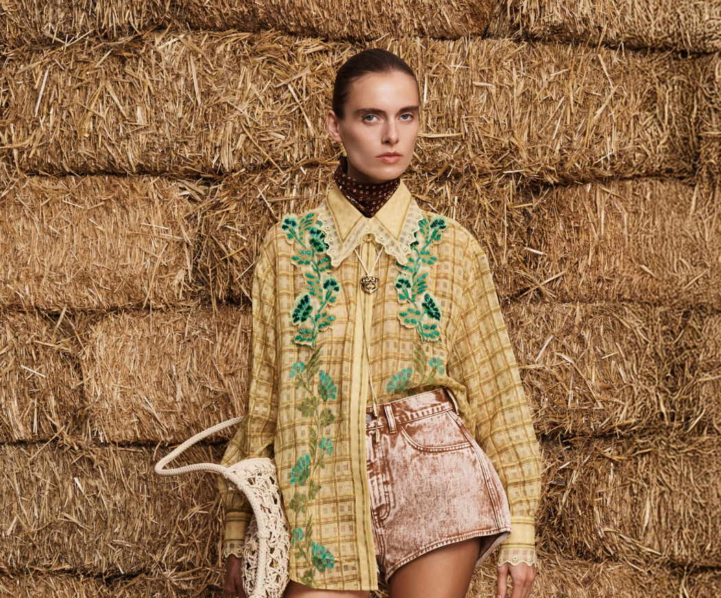 Alemais Tilly Embellished Shirt