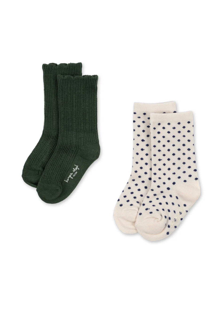 Konges Sløjd 2 Pack Dot Socks