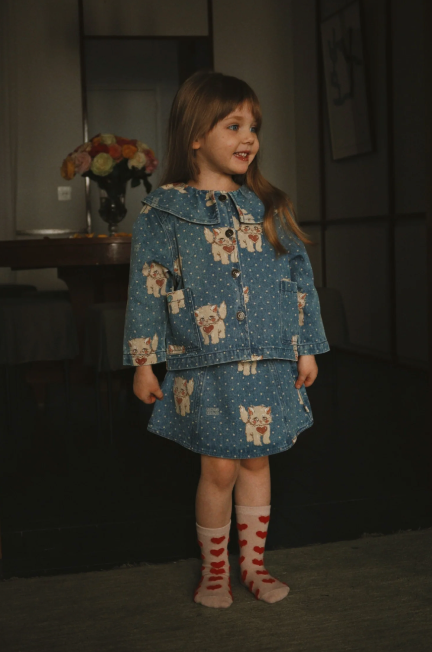 Konges Sløjd 2 Pack Heart Jacquard Socks