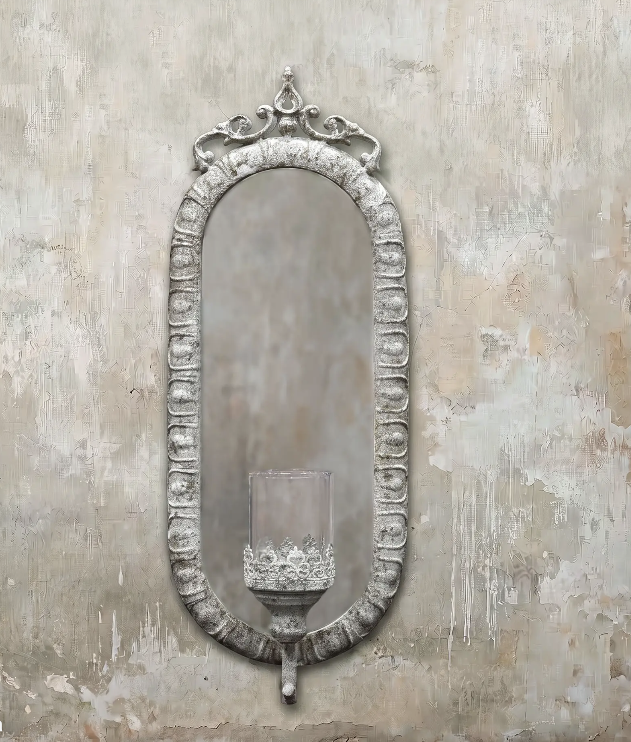 Wicka Candelero Mirrored Candle