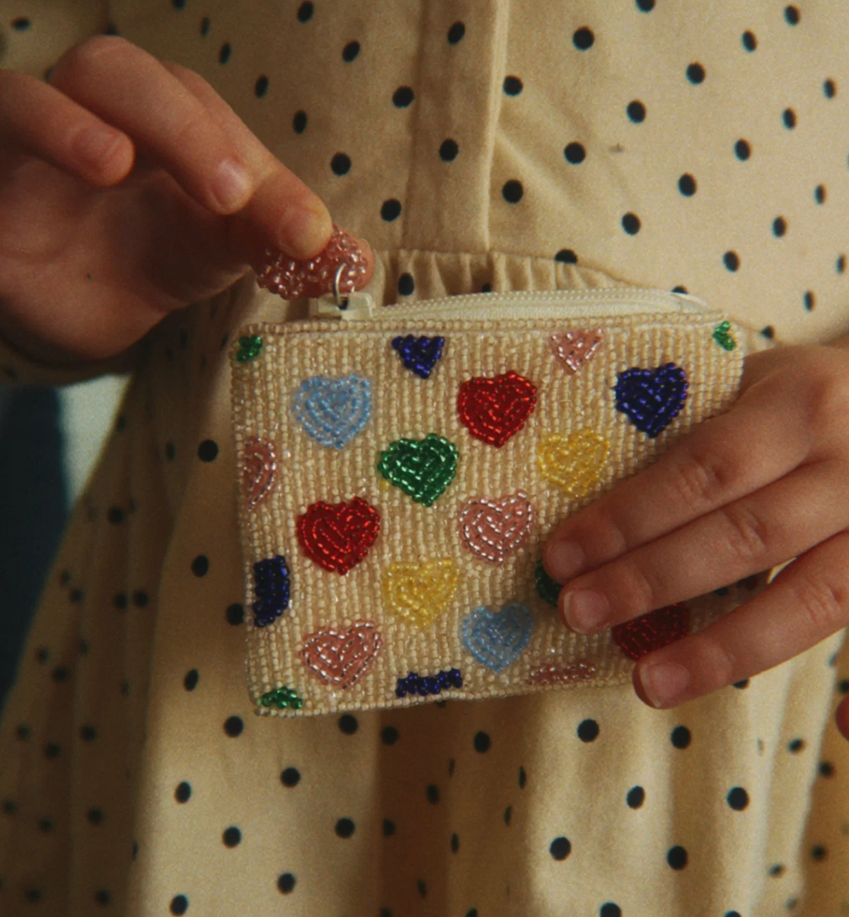 Konges Sløjd Coeur Beaded Wallet