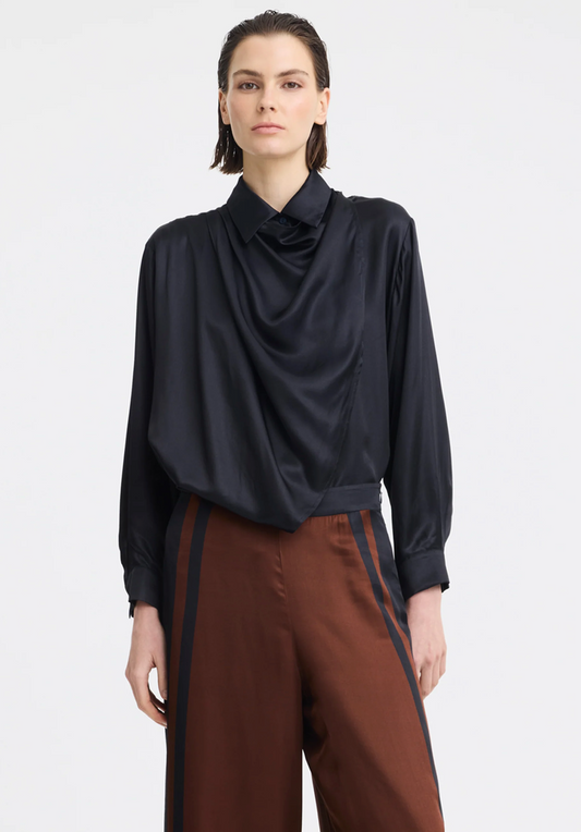 Morrison Audrina Silk Scarf Shirt