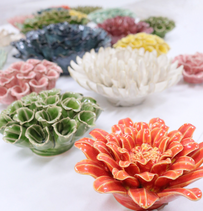 Ceramic Flower Ocean XL