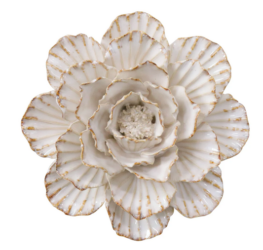 Ceramic Flower Pistachio