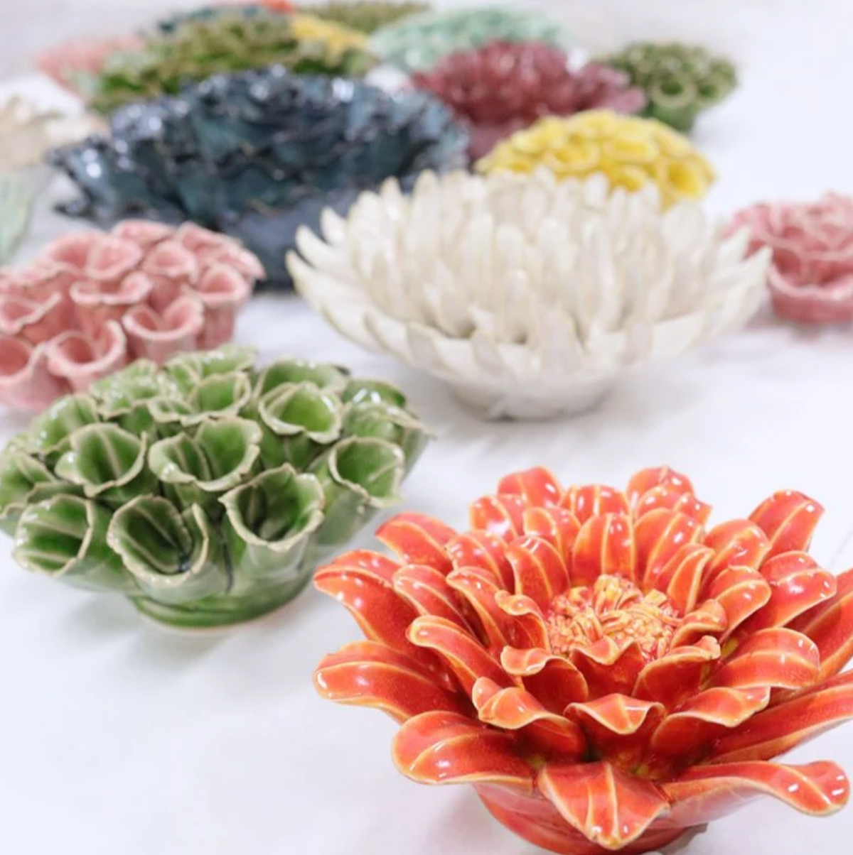 Ceramic Flower Pagoda