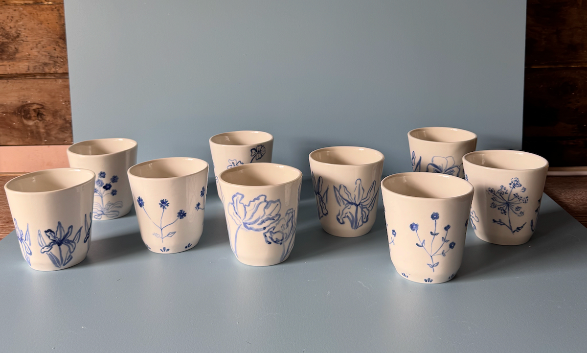 Day-to-Day Porcelain Latte Cup