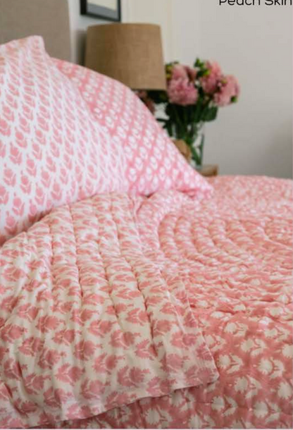 Mandalay Designs Peachskin Buti Shadow Bed Linen