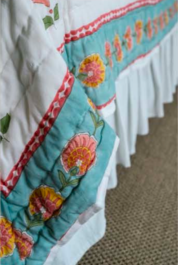 Mandalay Designs Big Happy Hearts Bed Linen
