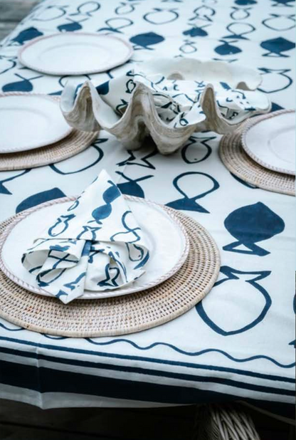 Mandalay Designs Deep Dive Table Linen
