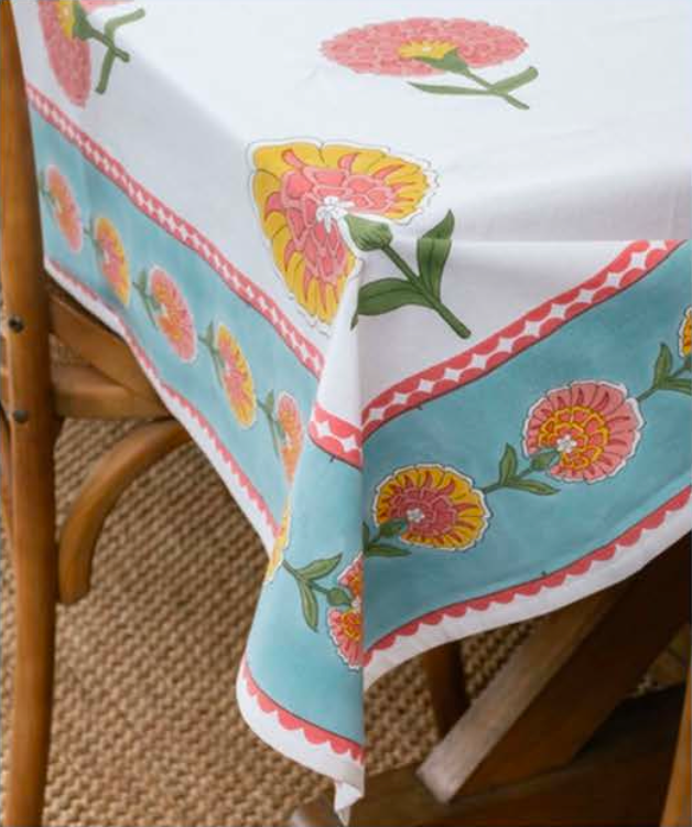 Mandalay Designs Big Happy Poppy Table Linen