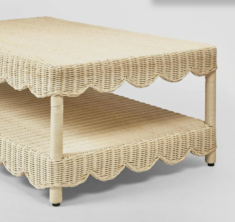 Belle Rattan Coffee Table