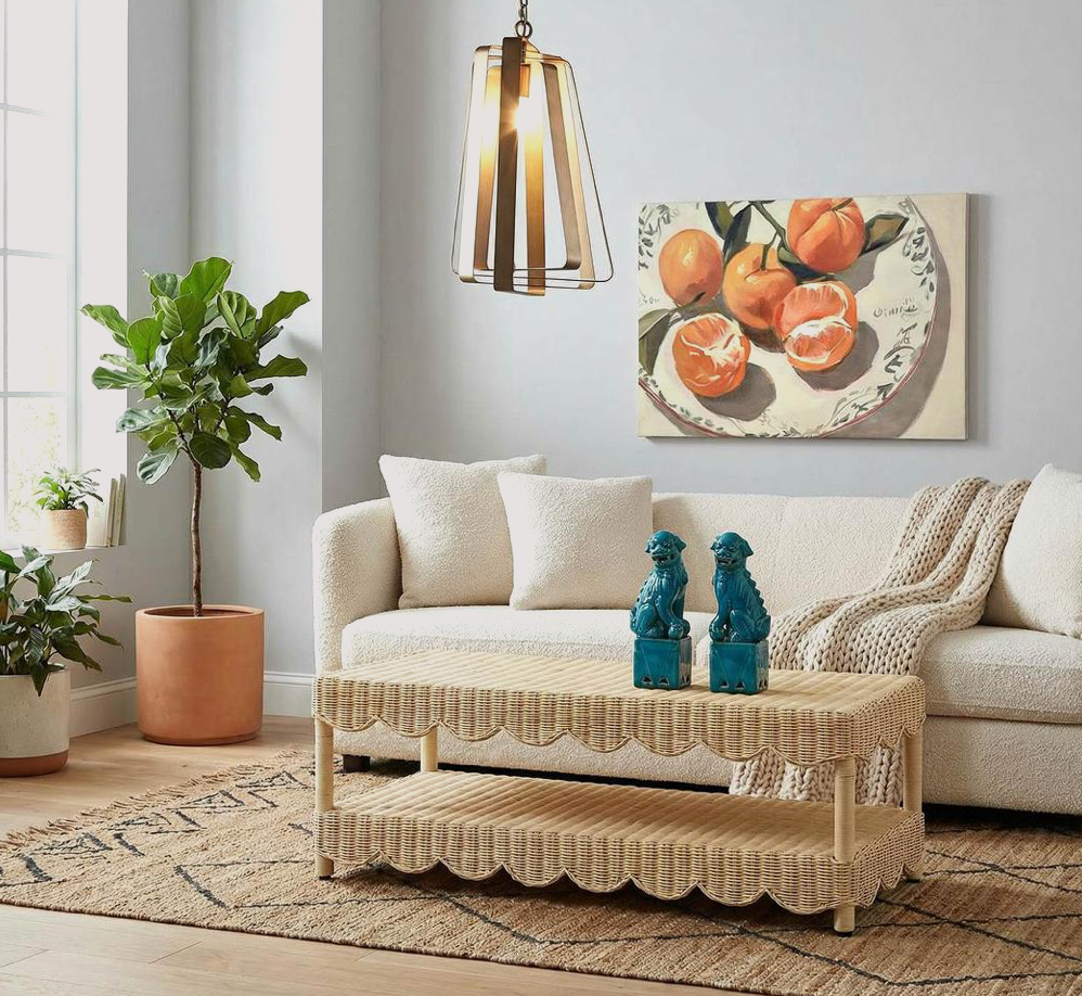 Belle Rattan Coffee Table