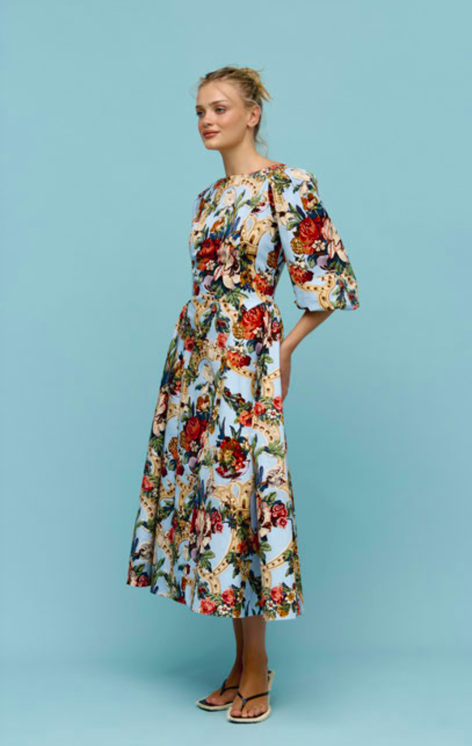 Binny Double Fault Less Midi Dress