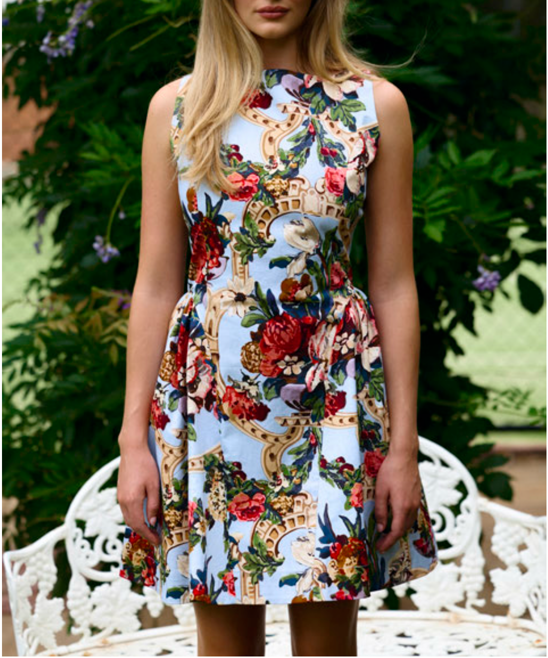 Binny Double Break Point Dress