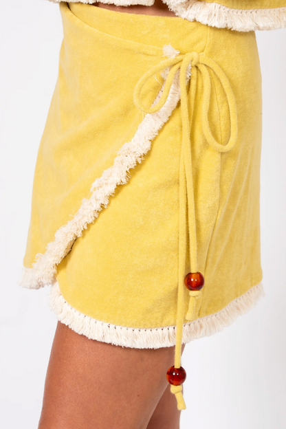 Ellotti Le Club Terry Skirt Lemon