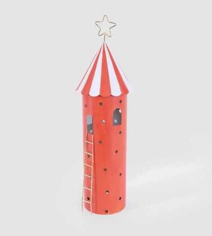 Carnival Tent With LED Red Tall