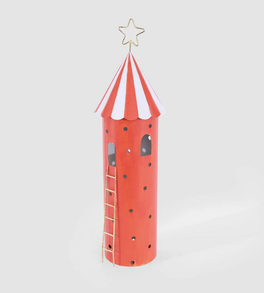 Carnival Tent With LED Red Tall