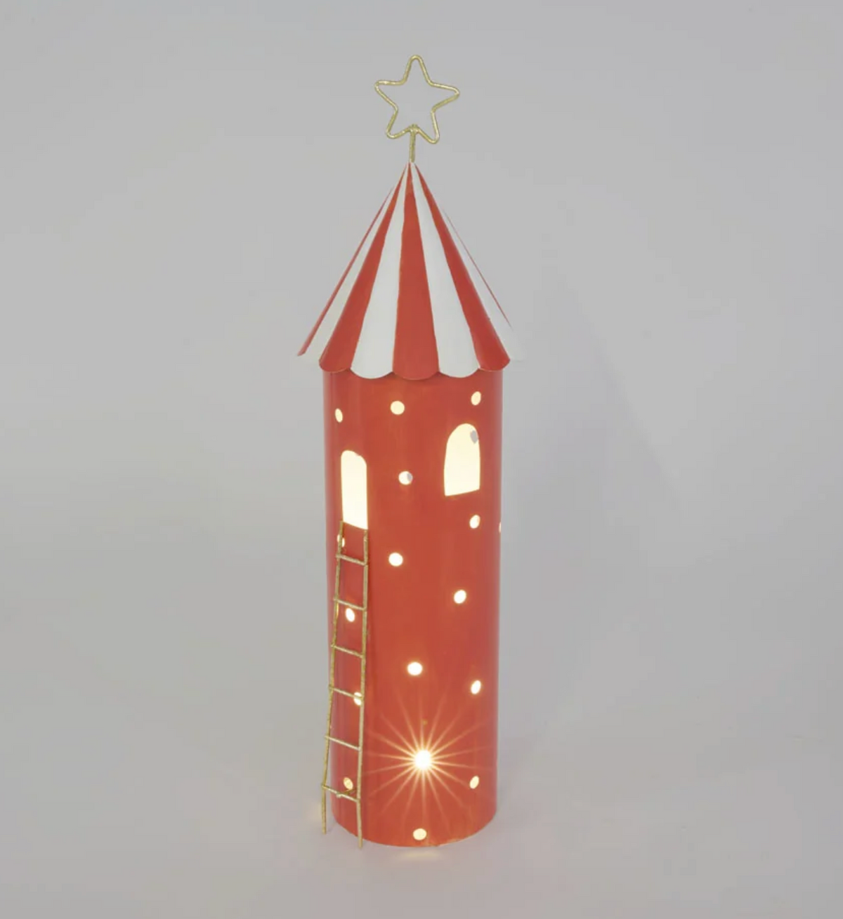 Carnival Tent With LED Red Tall