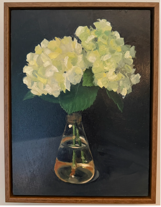 Lisa Ridgway "White Hydrangeas"
