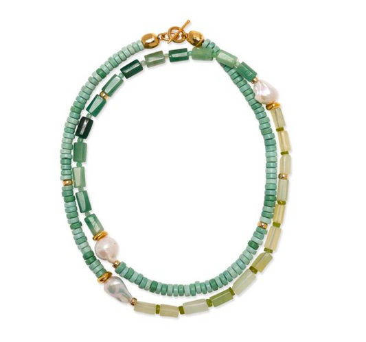 Lizzie Fortunato Cabana Necklace in Seaside