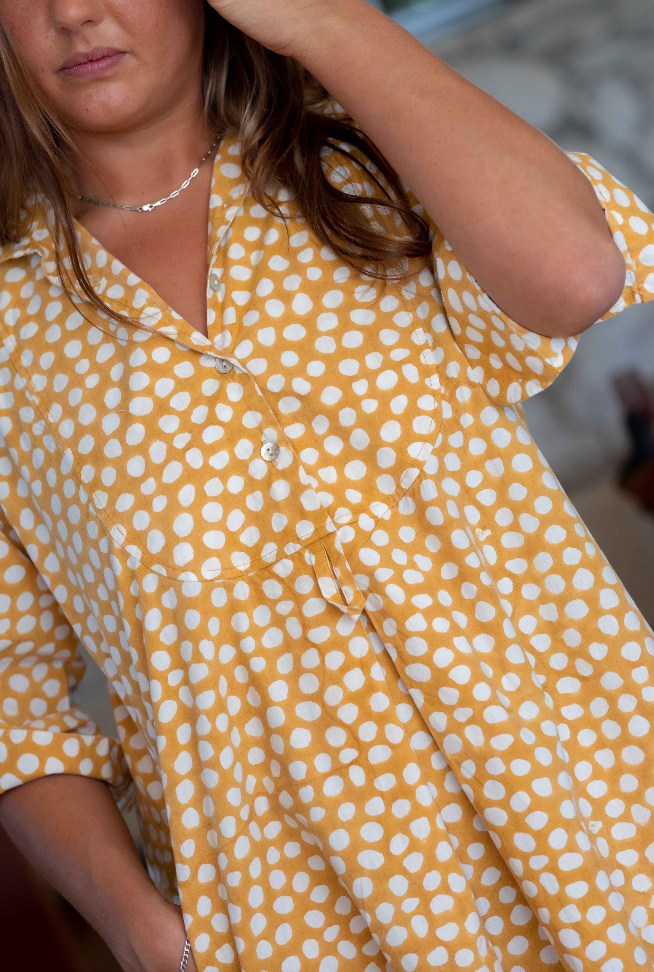 Mandalay Spotty Shirtdress