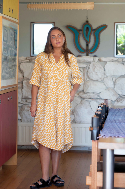 Mandalay Spotty Shirtdress