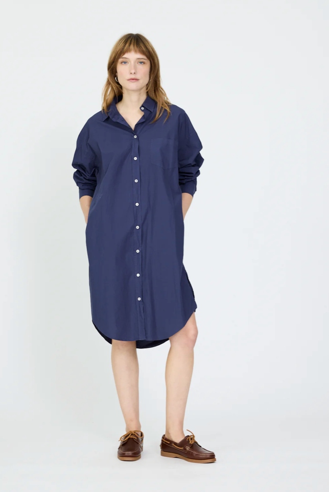 LMND Chiara Maxi Shirt Dress