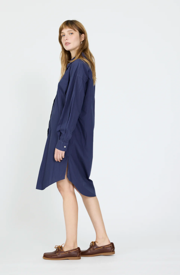 LMND Chiara Maxi Shirt Dress