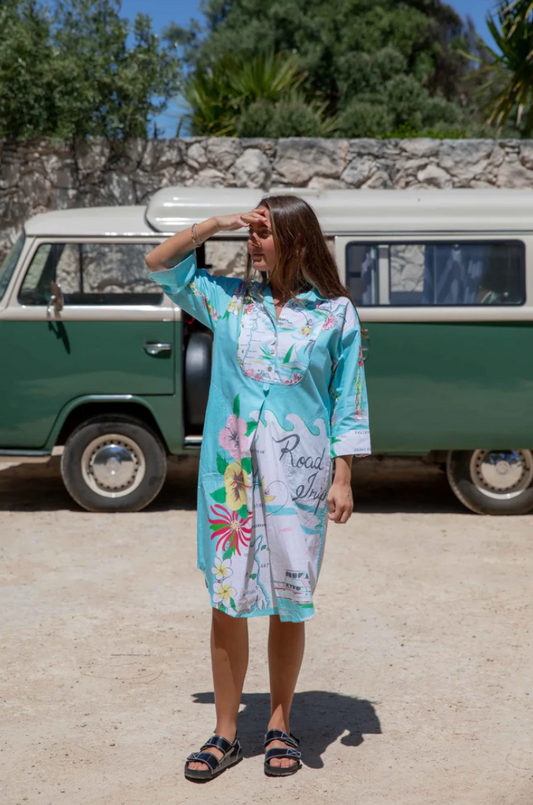 Mandalay Road Trip Shirtdress