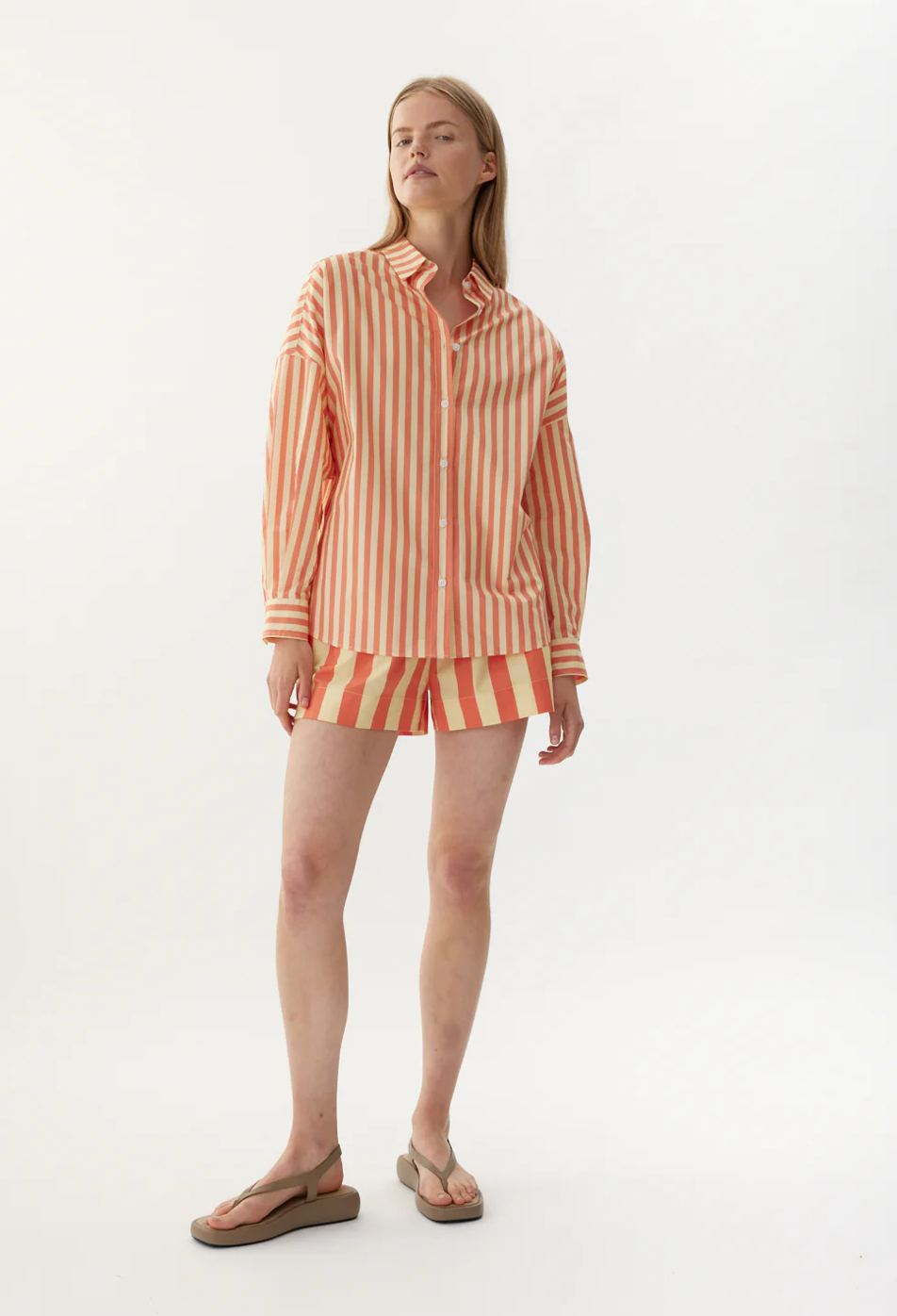 LMND Chiara Classic Stripe Shirt