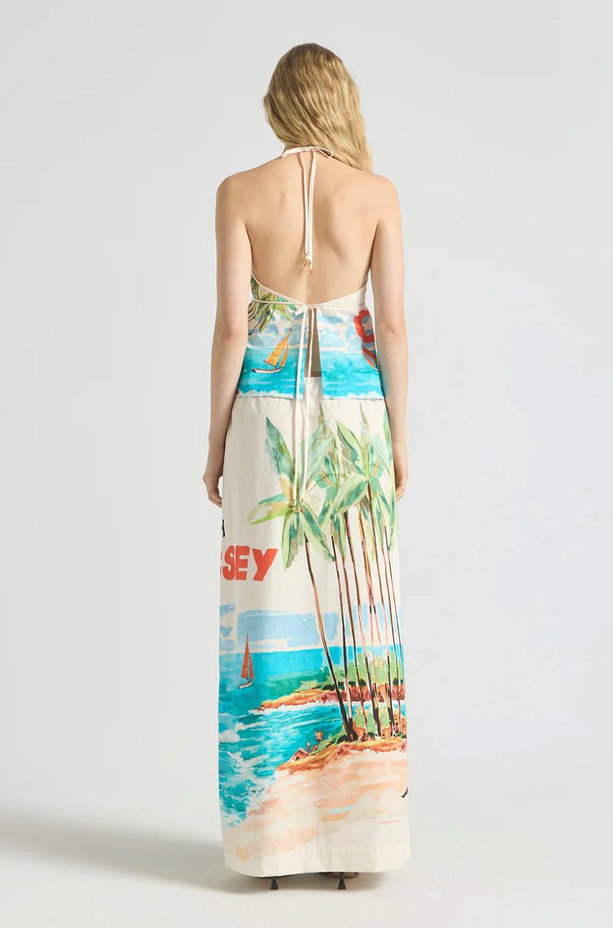 Antipodean Cruze Back Tie Top