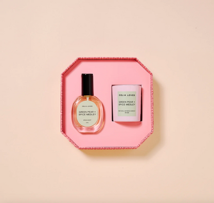 Celia Loves Candle & Room Spray Duo Set