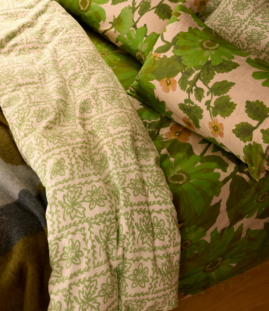 Bonnie & Neil Marigold Leaf Bed Linen