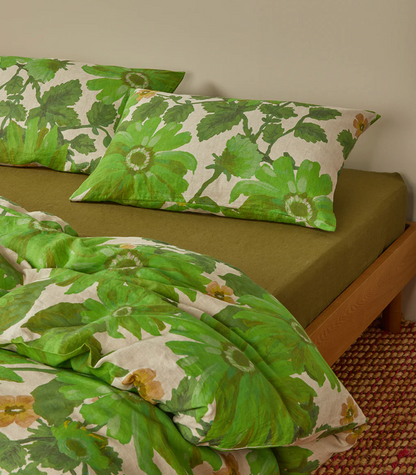 Bonnie & Neil Marigold Leaf Bed Linen