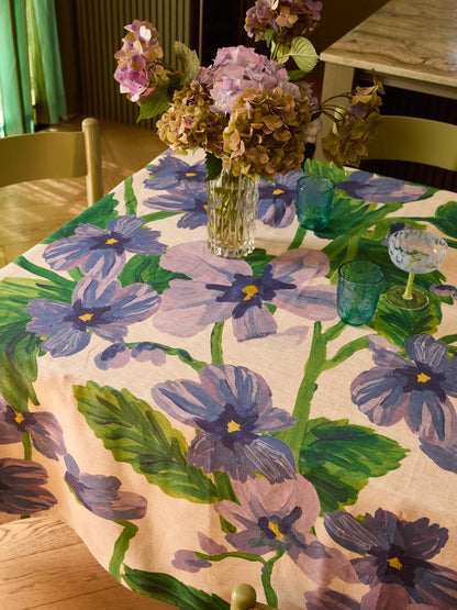 Bonnie & Neil Lilas Blue Table Linen