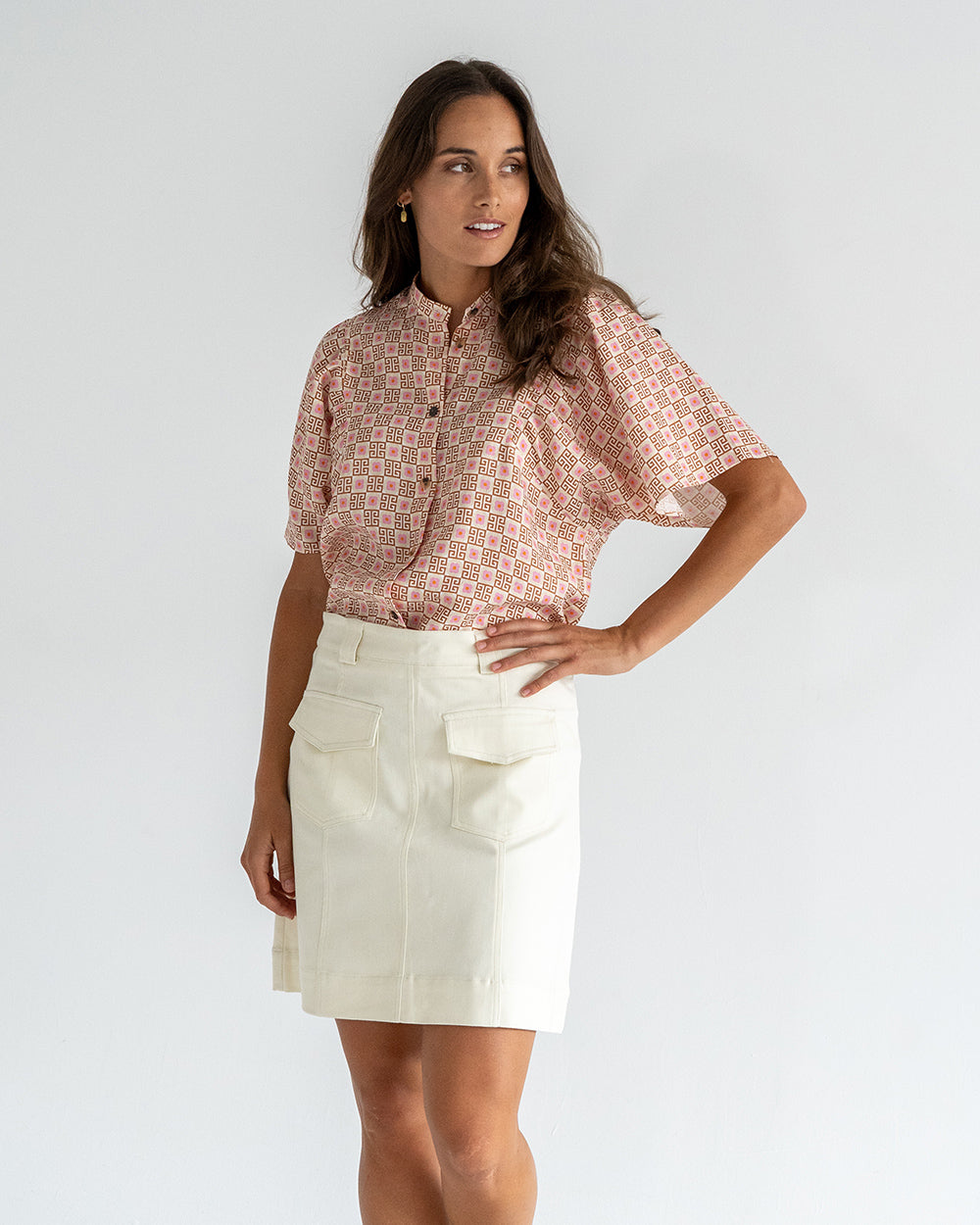 Elms + King Lincoln mini Skirt