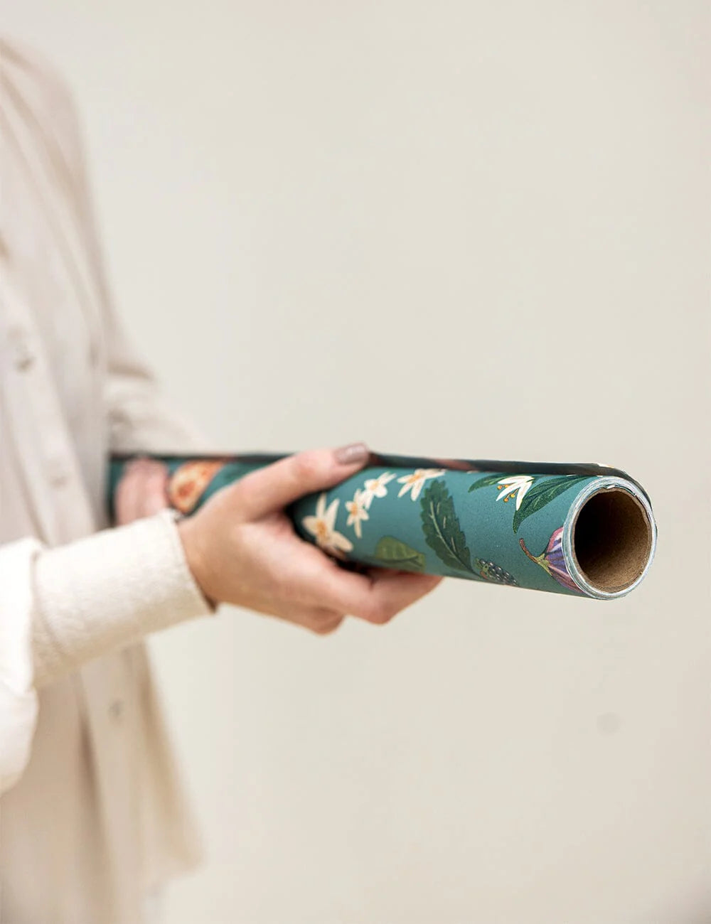 Bespoke Letterpress Gift Wrap Roll 3m