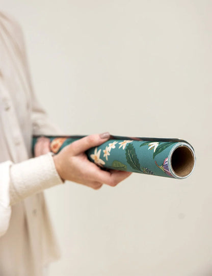 Bespoke Letterpress Gift Wrap Roll 3m