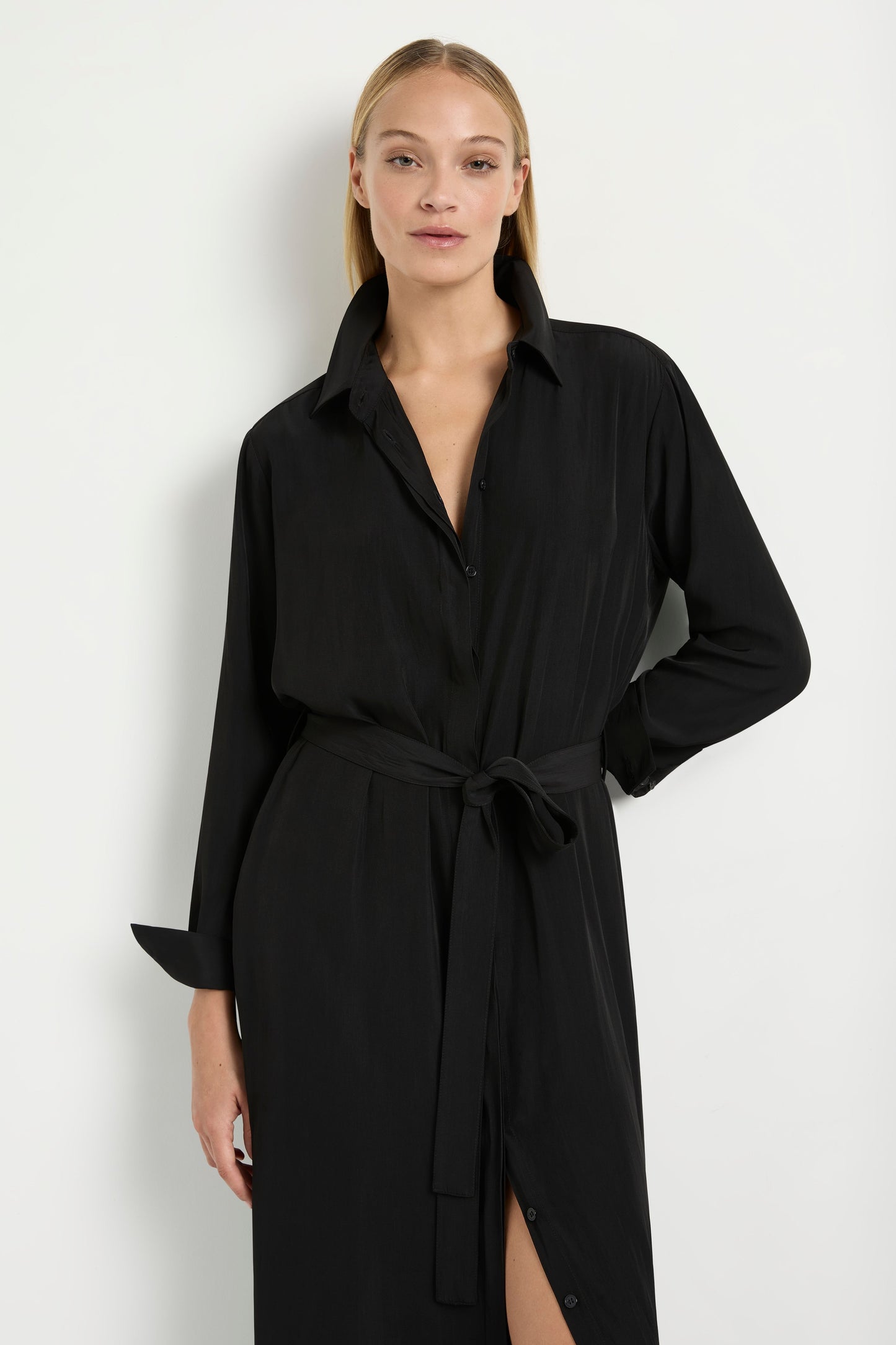 Mela Purdie Tie Shirt Dress WAS $450