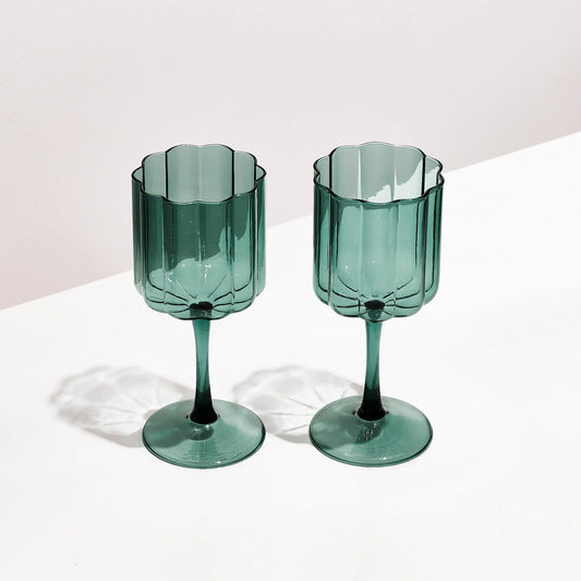 Fazeek Wave Wine Glasses